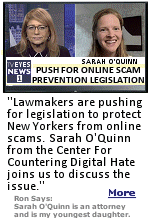Sarah says: ''Fraudulent ads are actually not protected by the first amendment, not everything is protected by the first amendment, even though we have great free speech rights in this country, it's not absolute. The most important thing is that viewers need to be really diligent when they are online, and we need better consumer protections. Facebook is just not a place to be clicking on ads.''